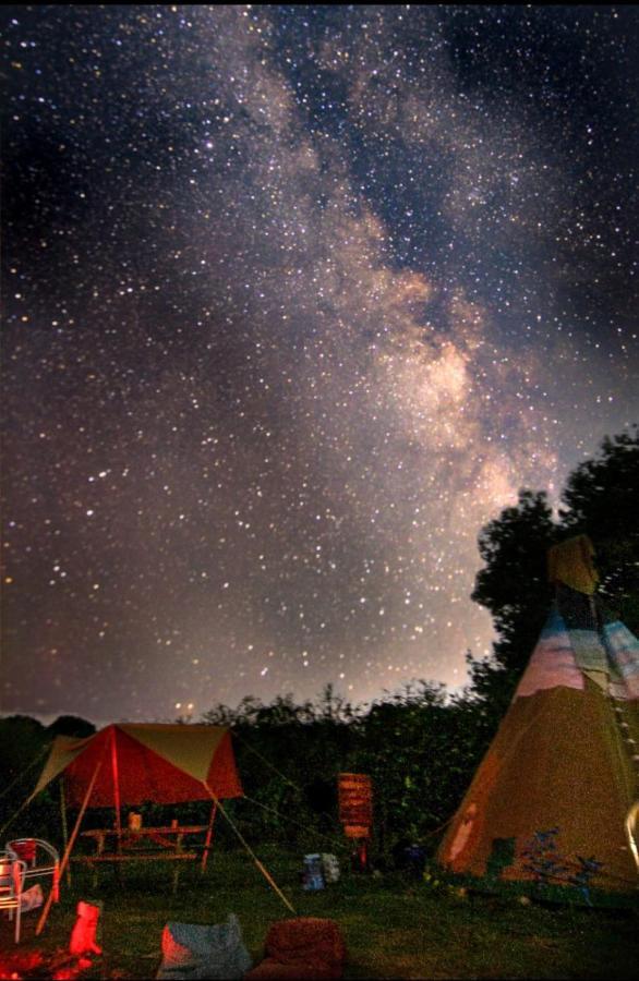 Big Sky Tipi Holidays Wartling Kültér fotó